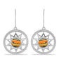 Pendientes de Plata con Jasper de Bumble Bee