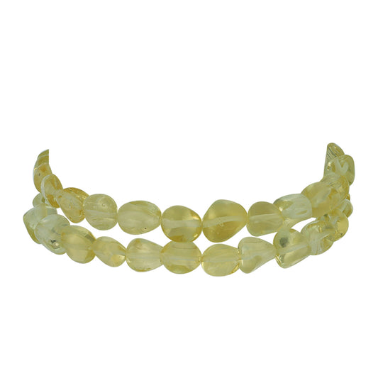 Conjunto Pepita con Topacio Limón ( Pulsera )