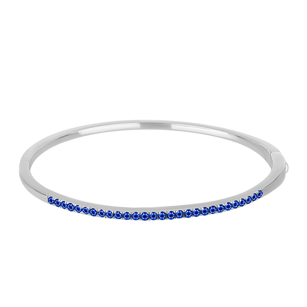 Brazalete de Plata con Zafiro Azul Australiano 2 