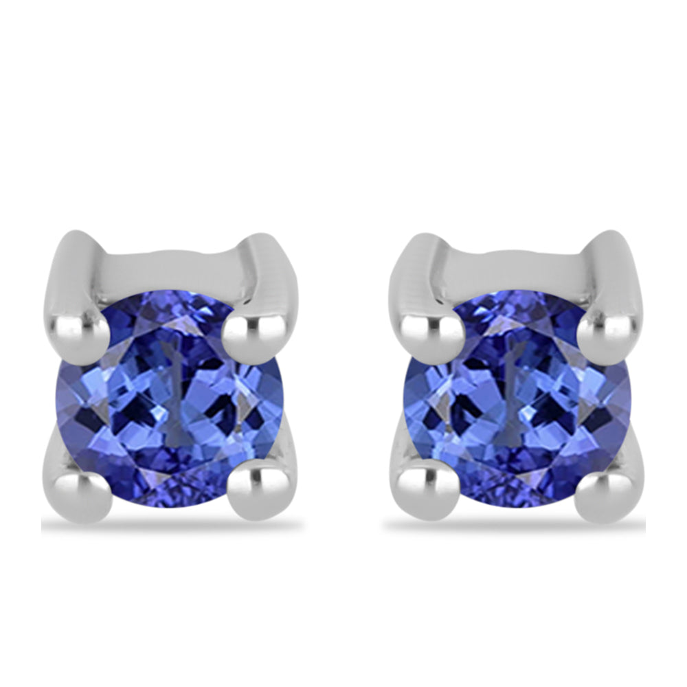 Pendientes de Plata con Tanzanita 1 