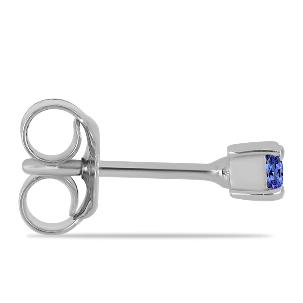 Pendientes de Plata con Tanzanita