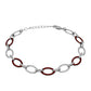 Pulsera de Plata con Granate Barton