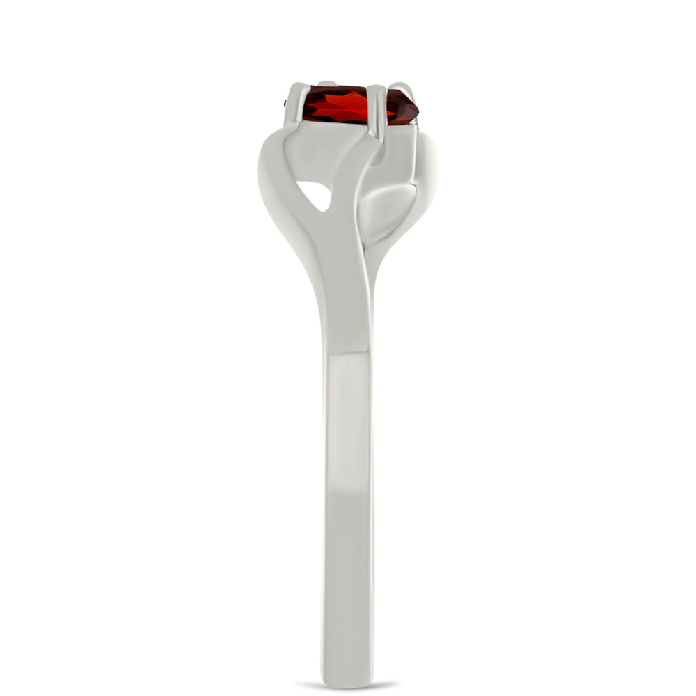 Anillo de Plata con Granate Barton 4 