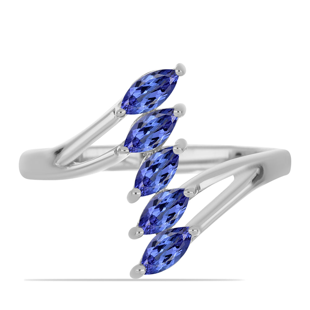 Anillo de Plata con Tanzanita 1 