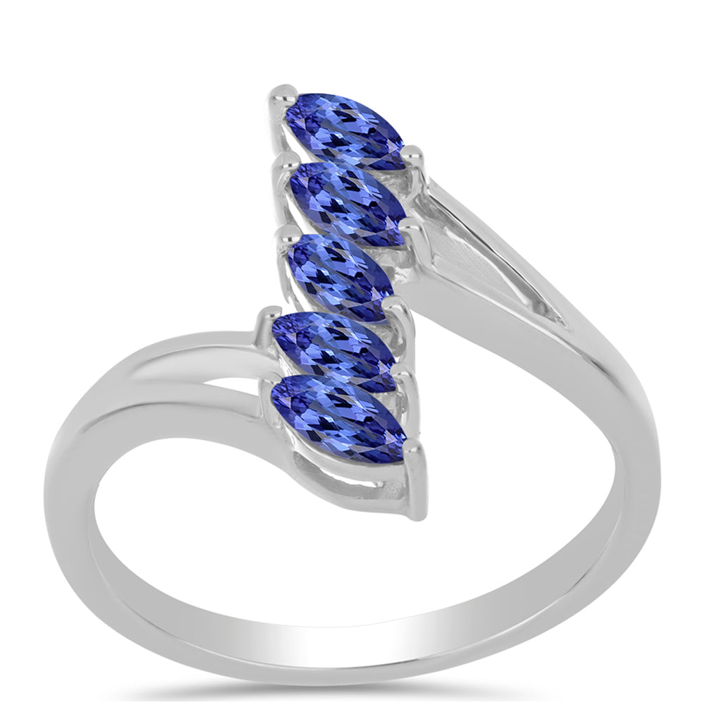 Anillo de Plata con Tanzanita 3 