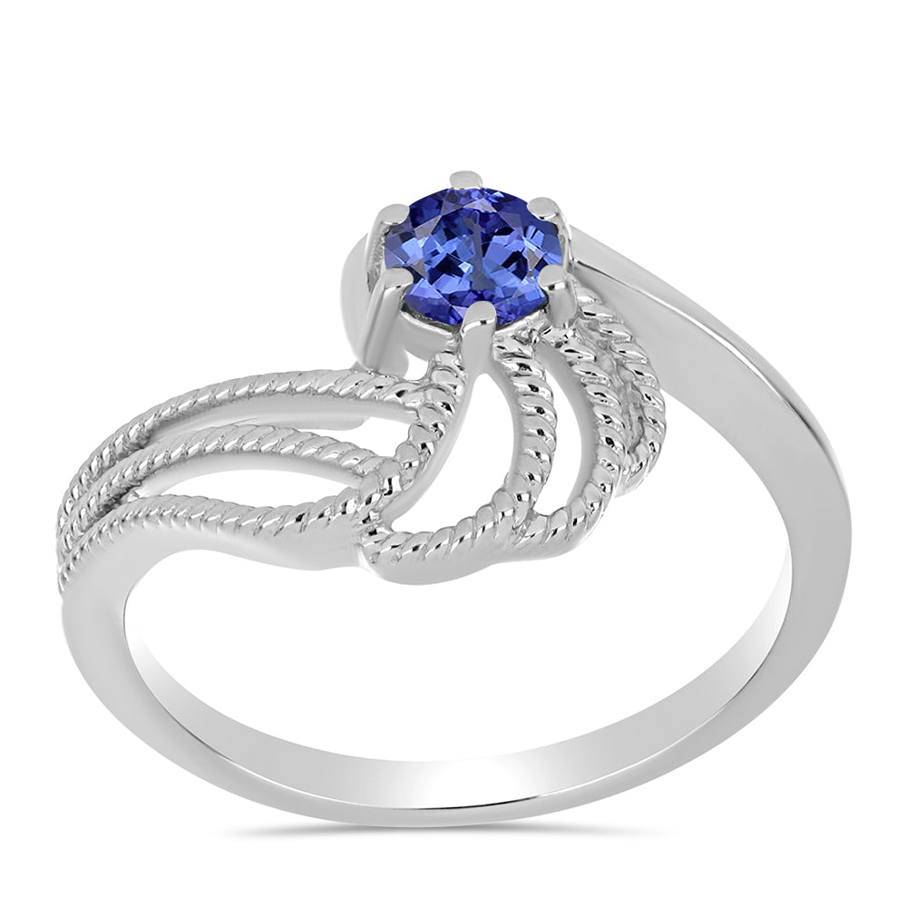 Anillo de Plata con Tanzanita 3 
