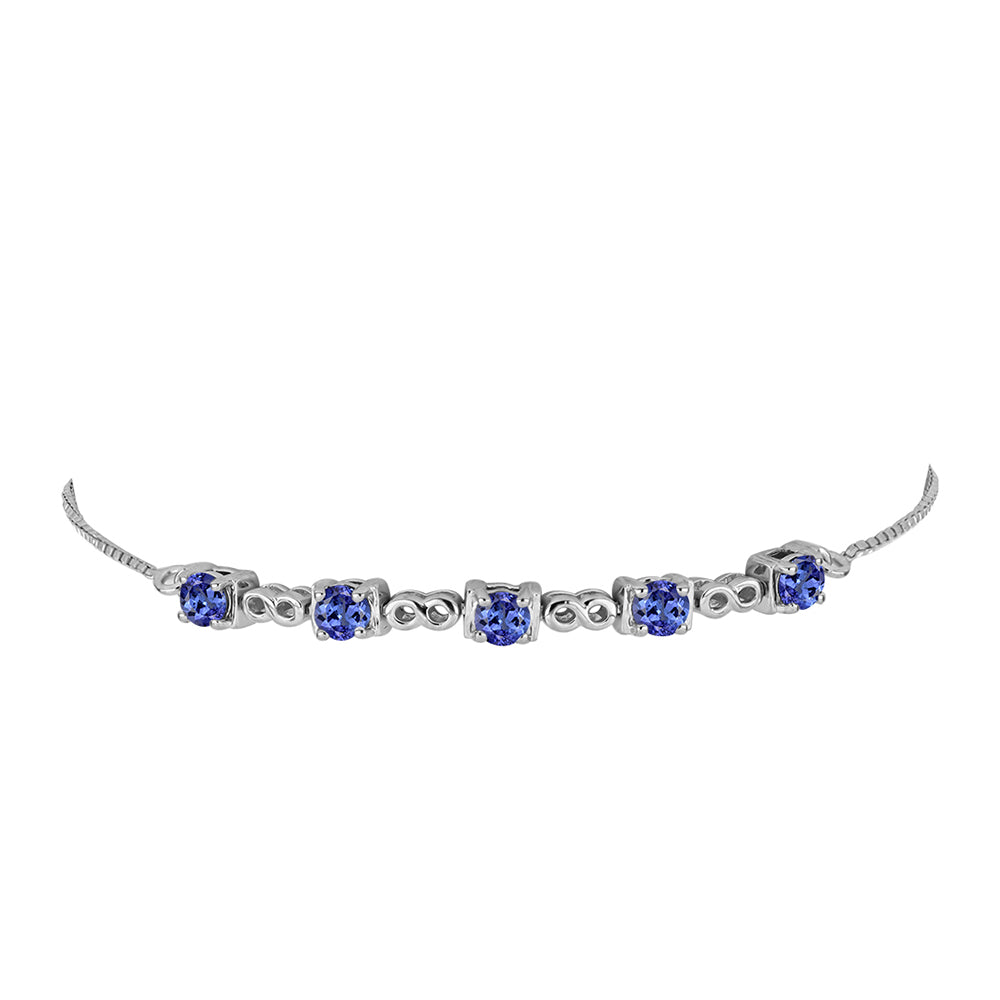 Pulsera de Plata con Tanzanita 2 