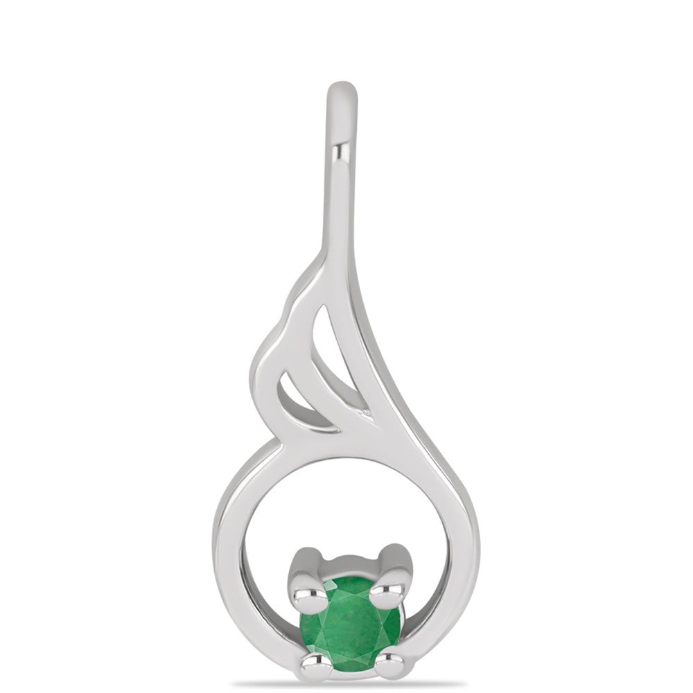 Colgante de Plata con Esmeralda de Brasil 1 