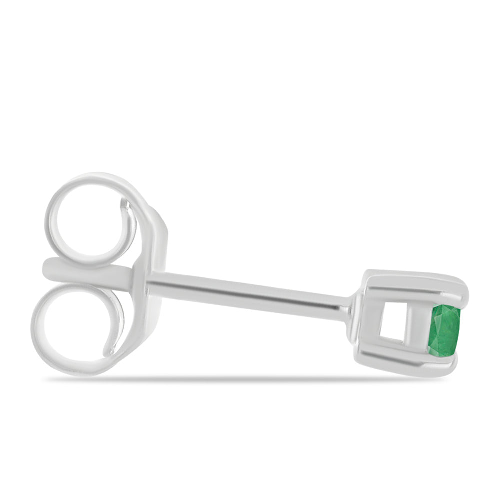 Conjunto de Plata con Esmeralda de Brasil ( Pendientes +Anillo +Colgante ) 5 