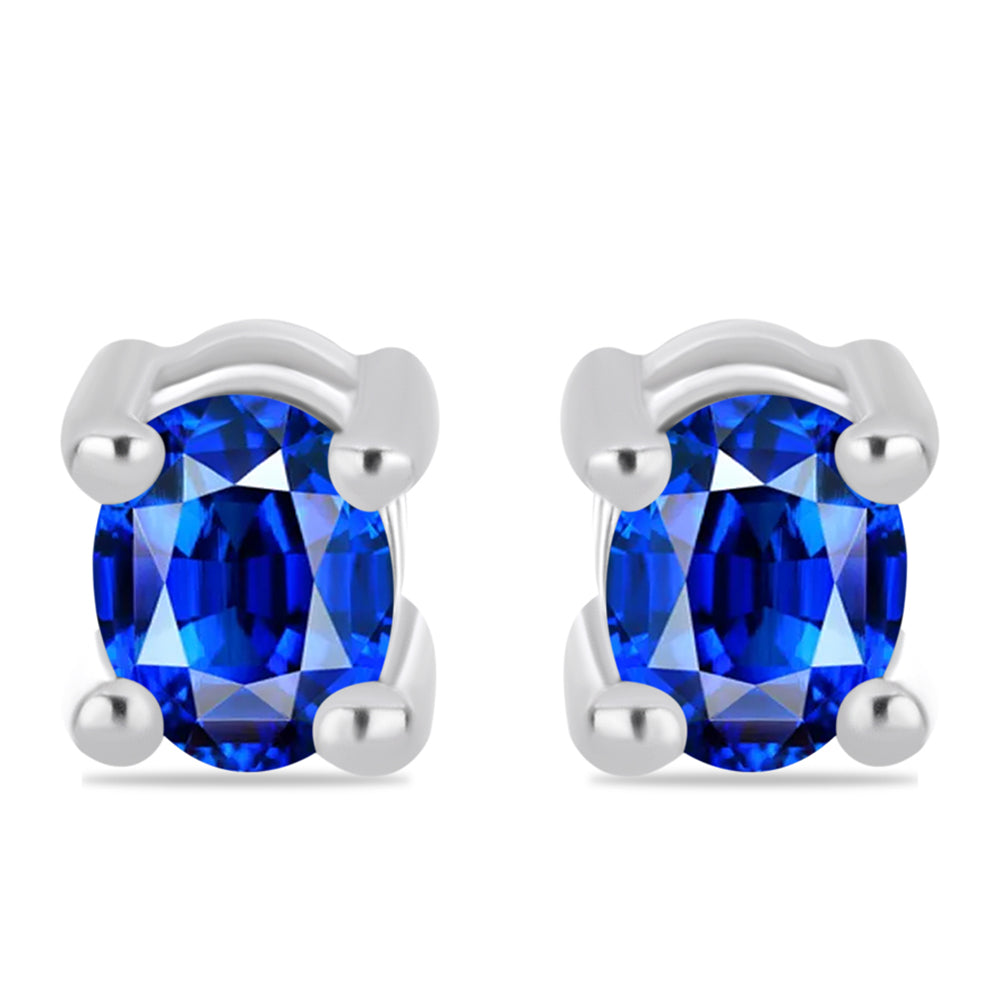 Conjunto de Plata con Rubí de Madagascar y Esmeralda de Brasil ( Pendientes )