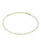 Pulsera de Plata Bañada en Oro