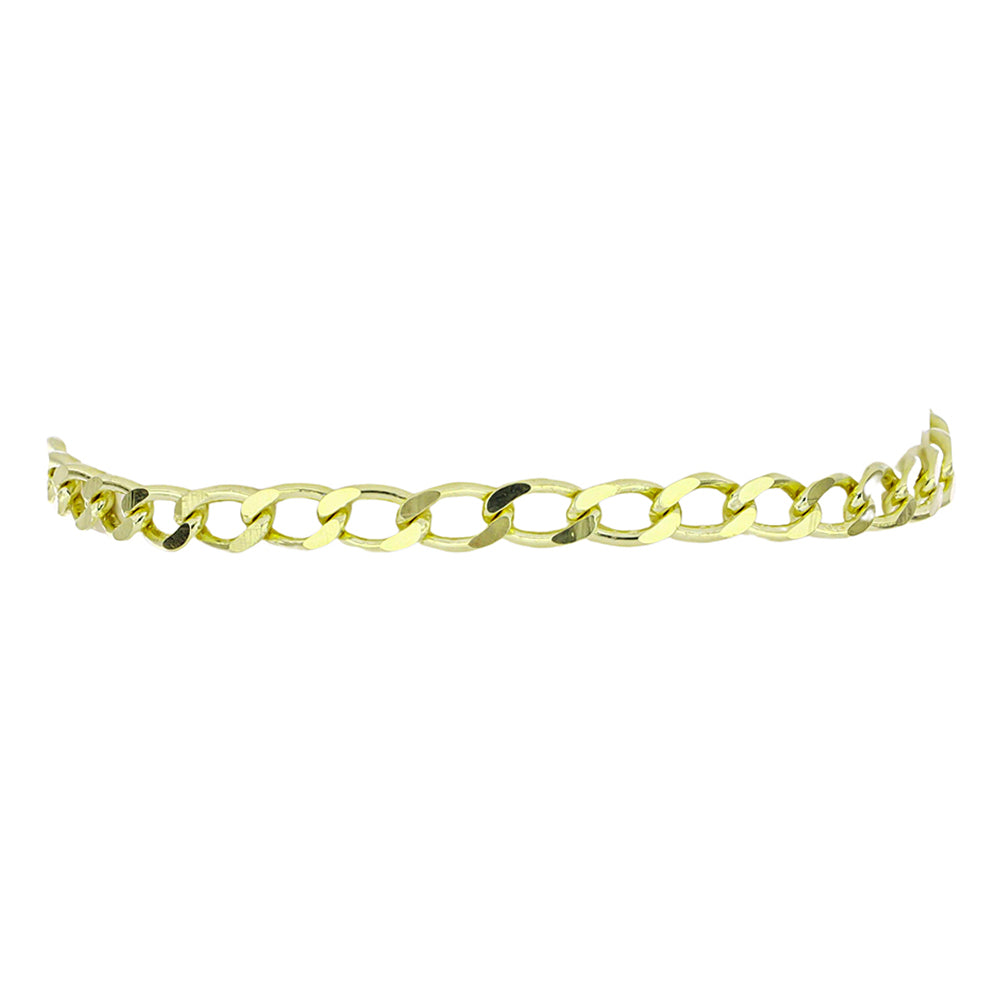 Pulsera de Plata Bañada en Oro 2 