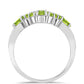 Anillo de Plata con Peridoto de Changbai