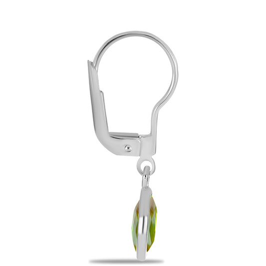 Pendientes de Plata con Peridoto de Changbai