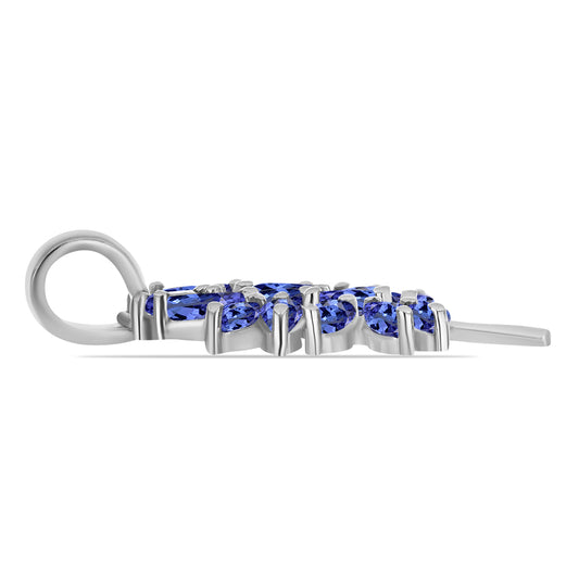 Colgante de Plata con Tanzanita