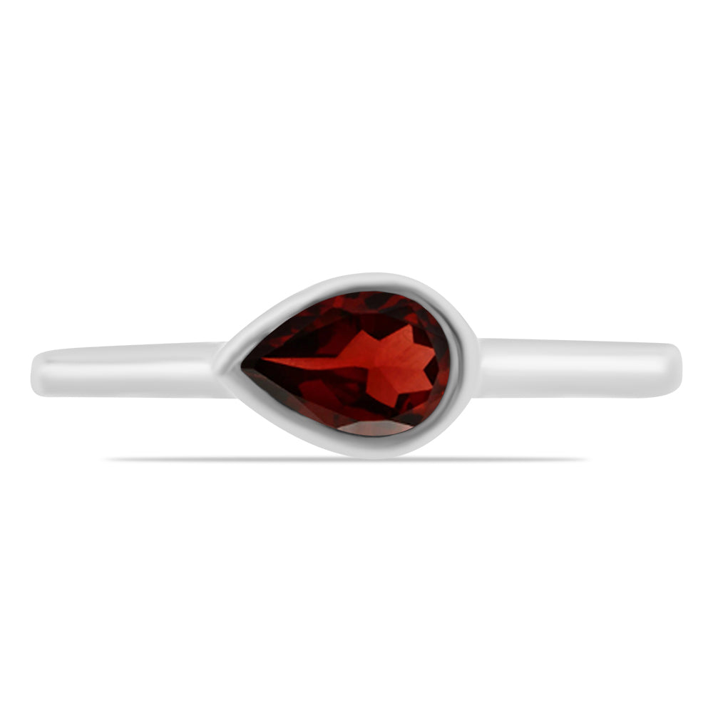 Anillo de Plata con Granate Barton 2 