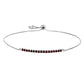 Pulsera de Plata con Granate Barton