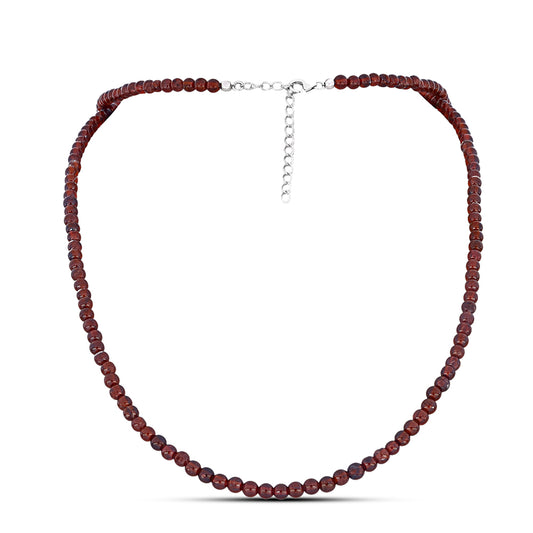 Collar de Plata con Granate Barton