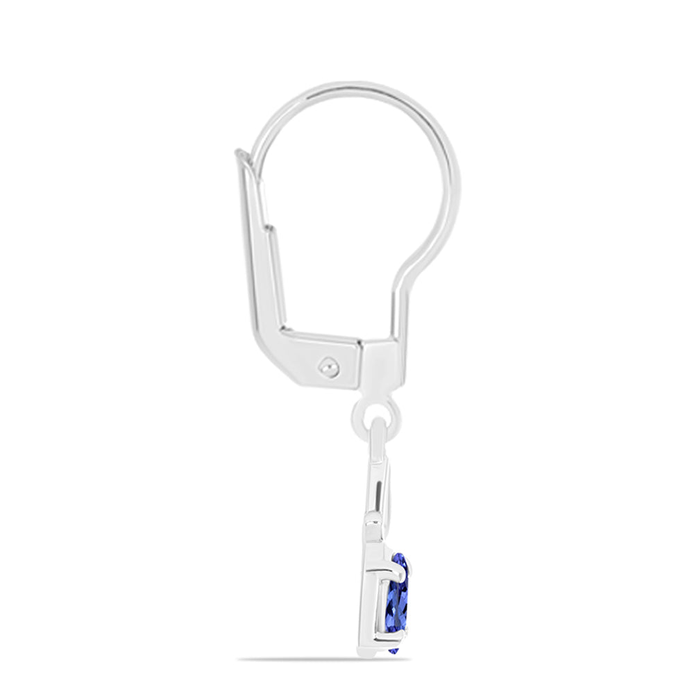 Pendientes de Plata con Tanzanita 2 