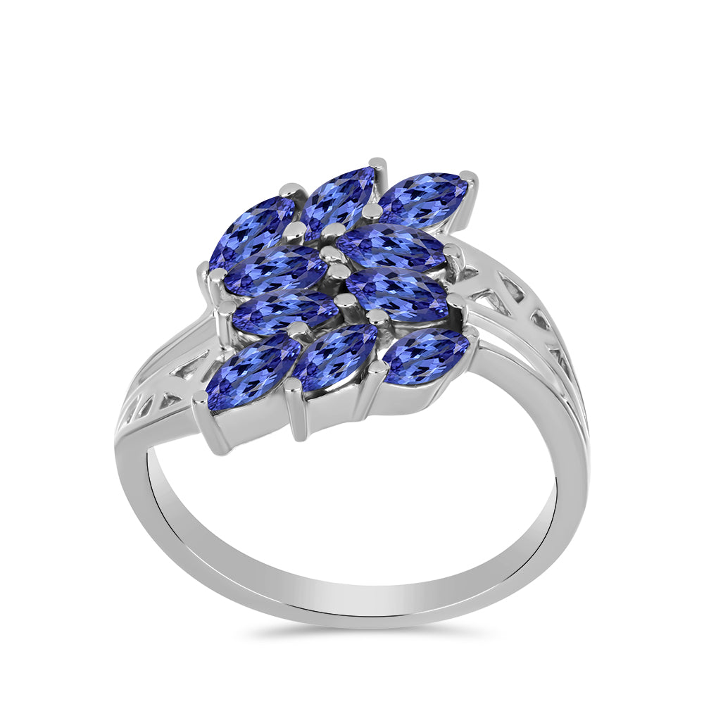 Anillo de Plata con Tanzanita