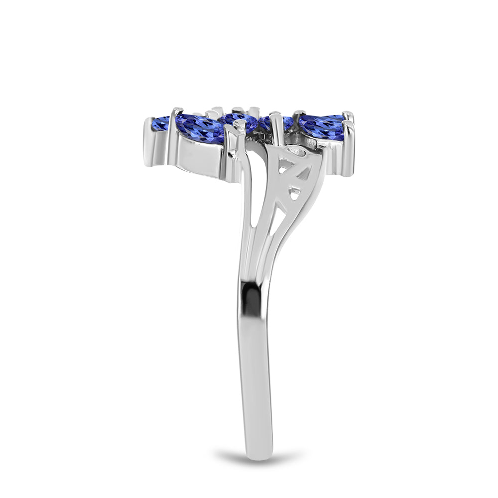 Anillo de Plata con Tanzanita