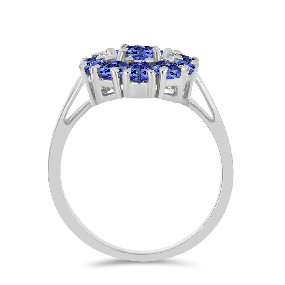 Anillo de Plata con Tanzanita 2 