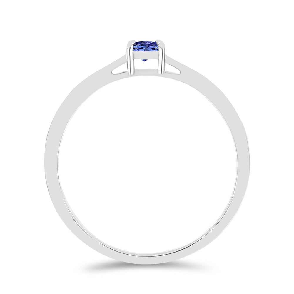 Anillo de Plata con Tanzanita 2 