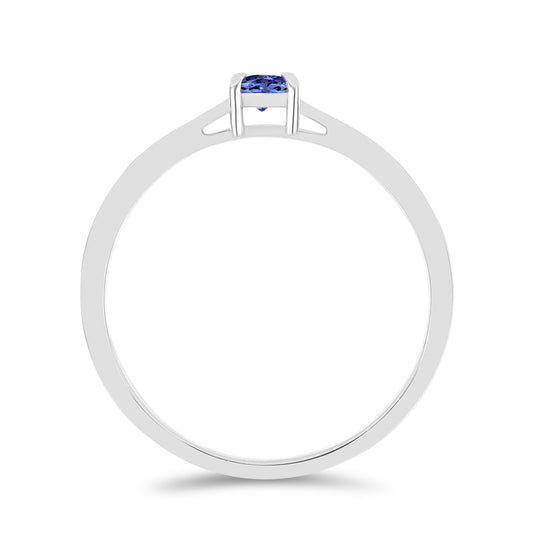 Anillo de Plata con Tanzanita