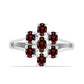 Anillo de Plata con Granate Barton