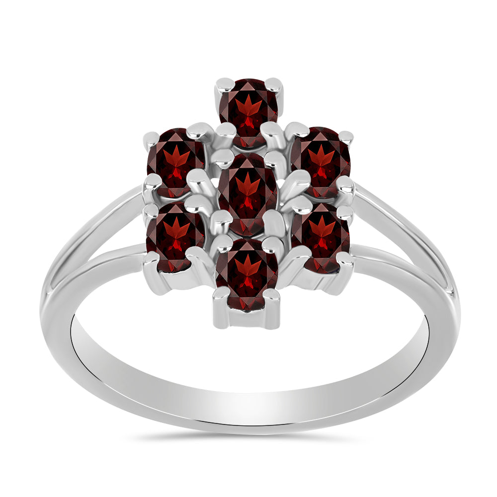 Anillo de Plata con Granate Barton 3 