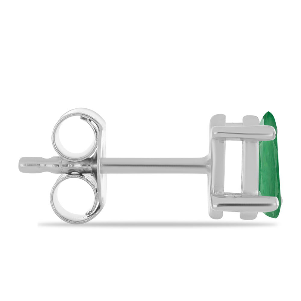 Pendientes de Plata con Esmeralda de Brasil 2 