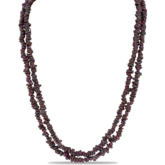 Collar Pepita con Granate Barton