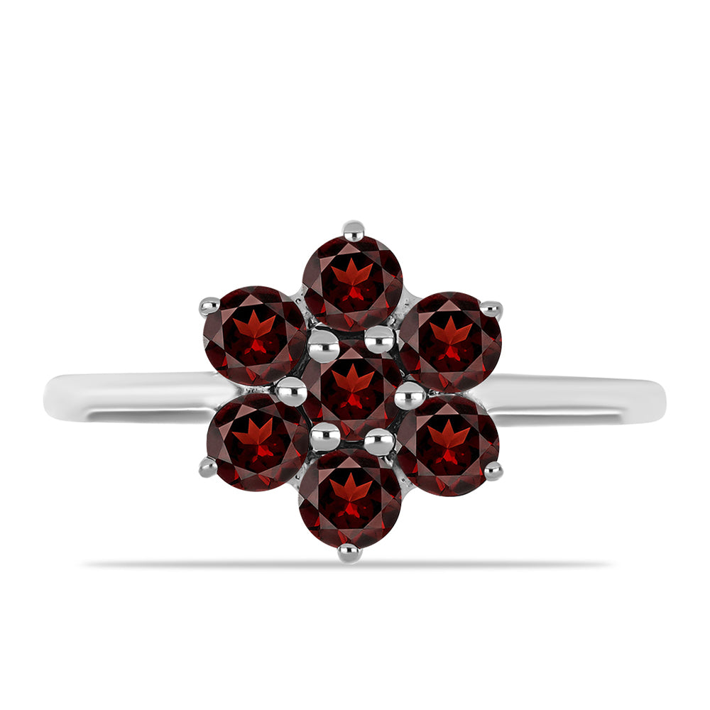 Anillo de Plata con Granate Barton 1 