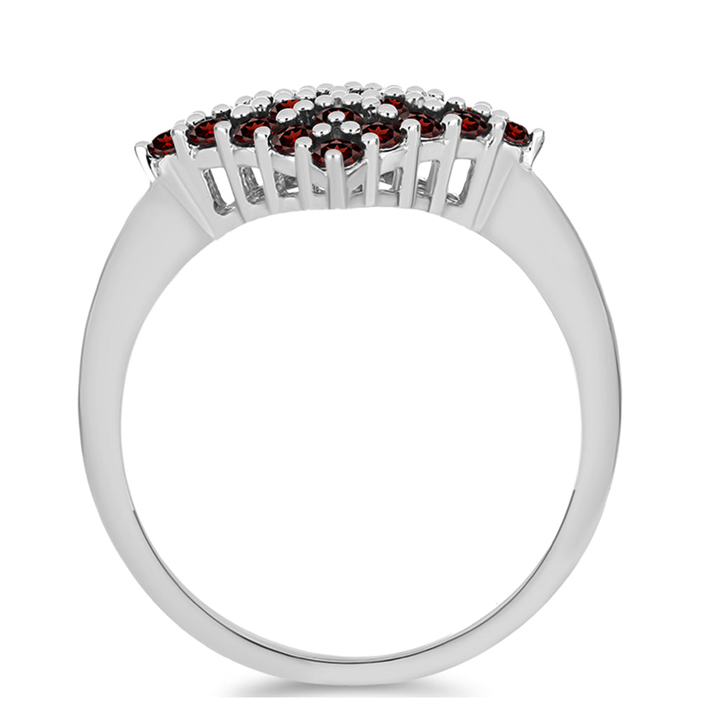 Anillo de Plata con Granate Barton 2 