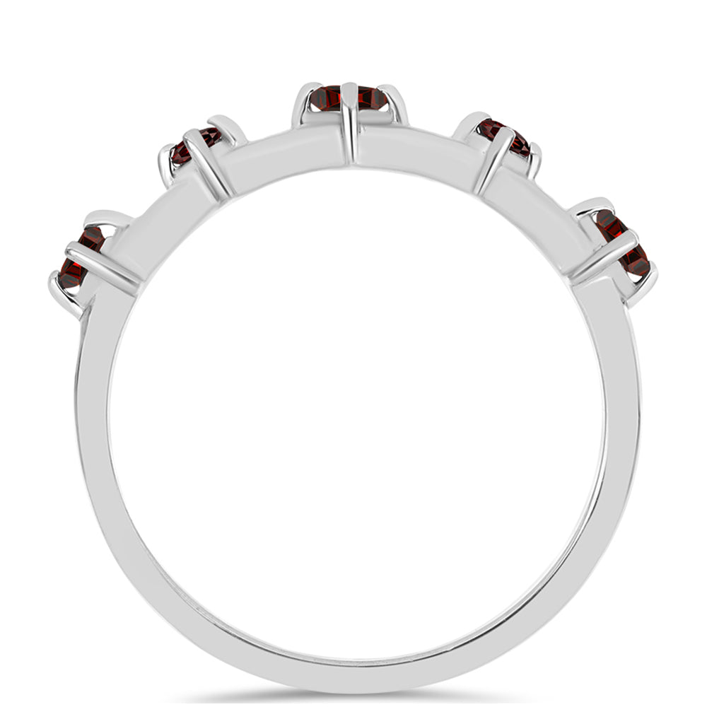 Anillo de Plata con Granate Barton 2 