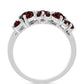 Anillo de Plata con Granate Barton