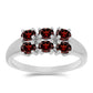 Anillo de Plata con Granate Barton