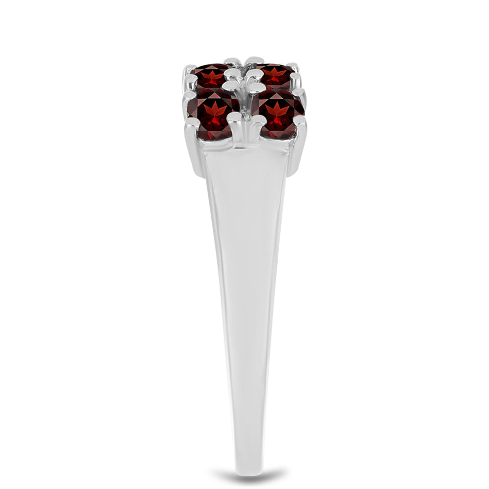 Anillo de Plata con Granate Barton 4 