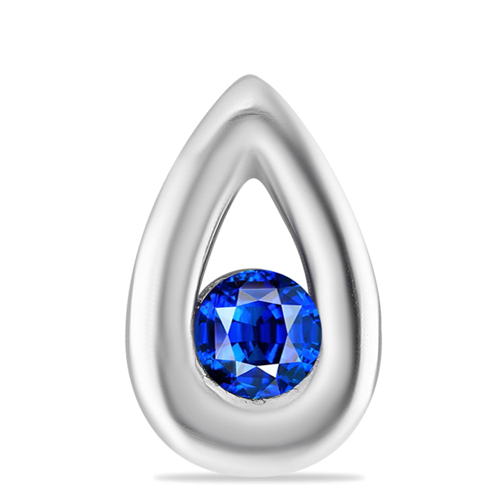 Colgante de Plata con Zafiro Azul Australiano 1 