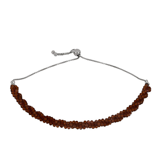 Pulsera de Plata con Granate Barton