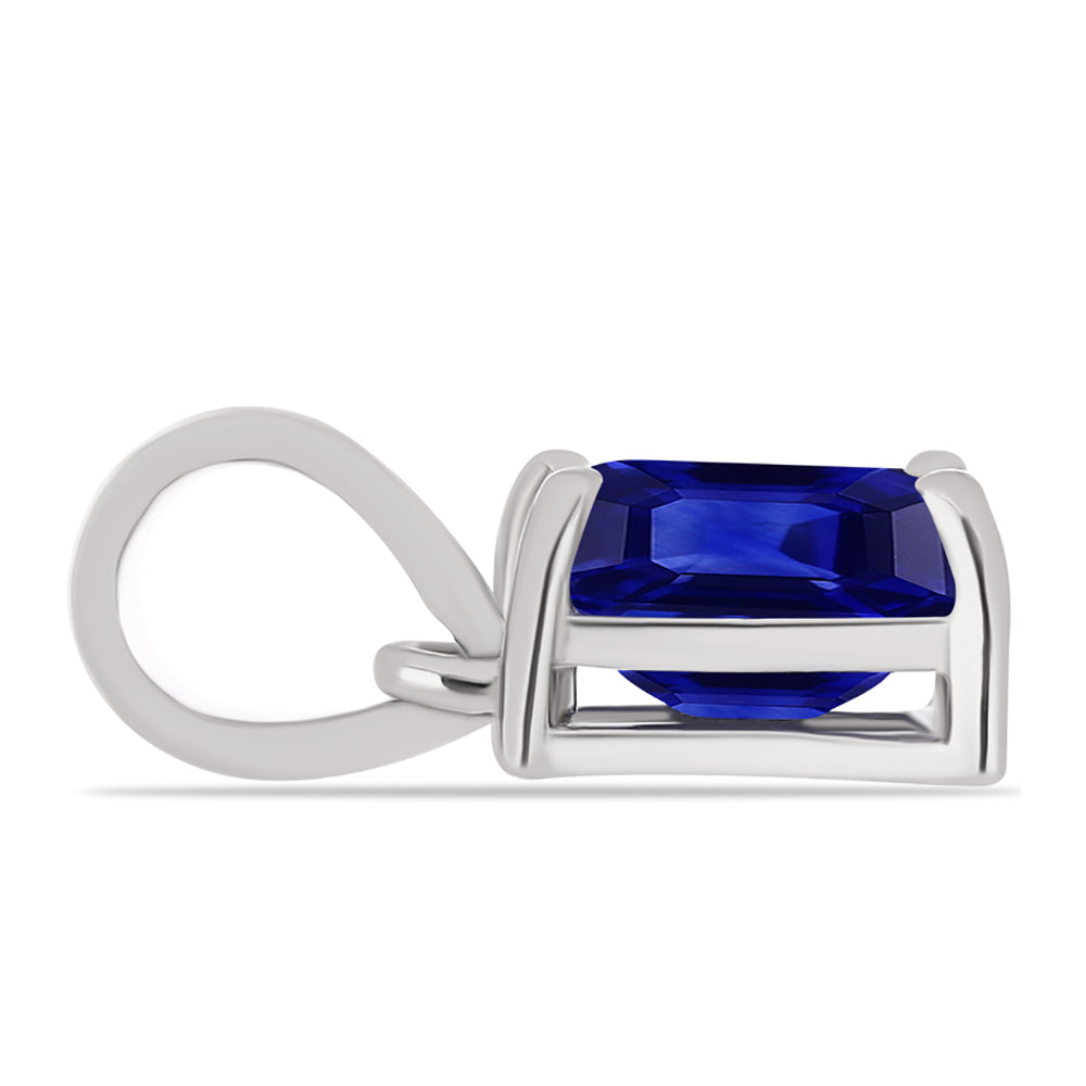 Colgante de Plata con Zafiro Azul Australiano