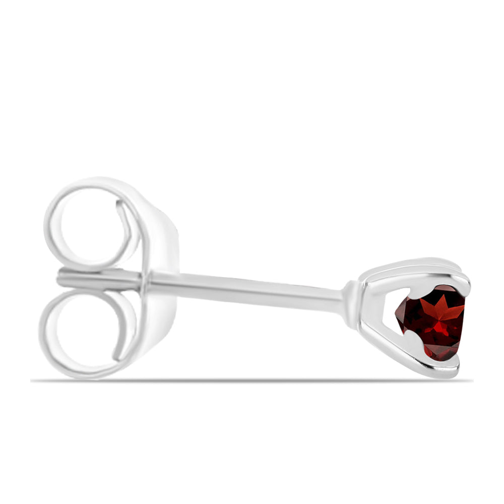 Pendientes de Plata con Granate Barton 2 