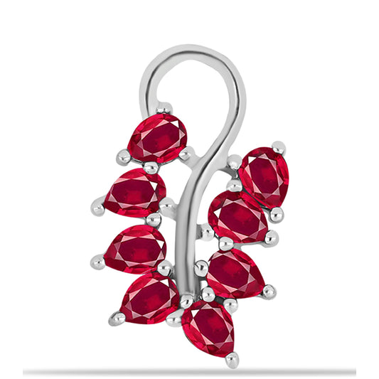 Colgante de Plata con Rubí de Madagascar