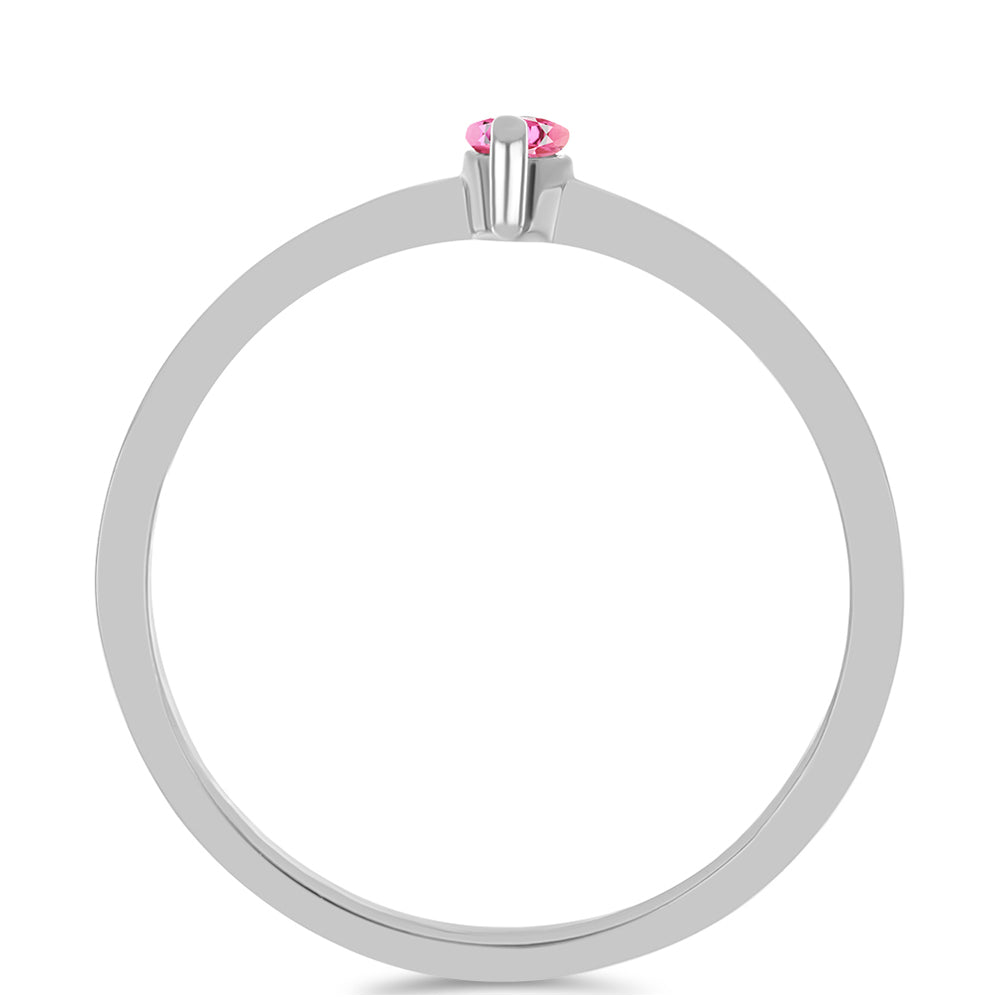 Anillo de Plata con Turmalina Rosa de Pelmadulla 2 