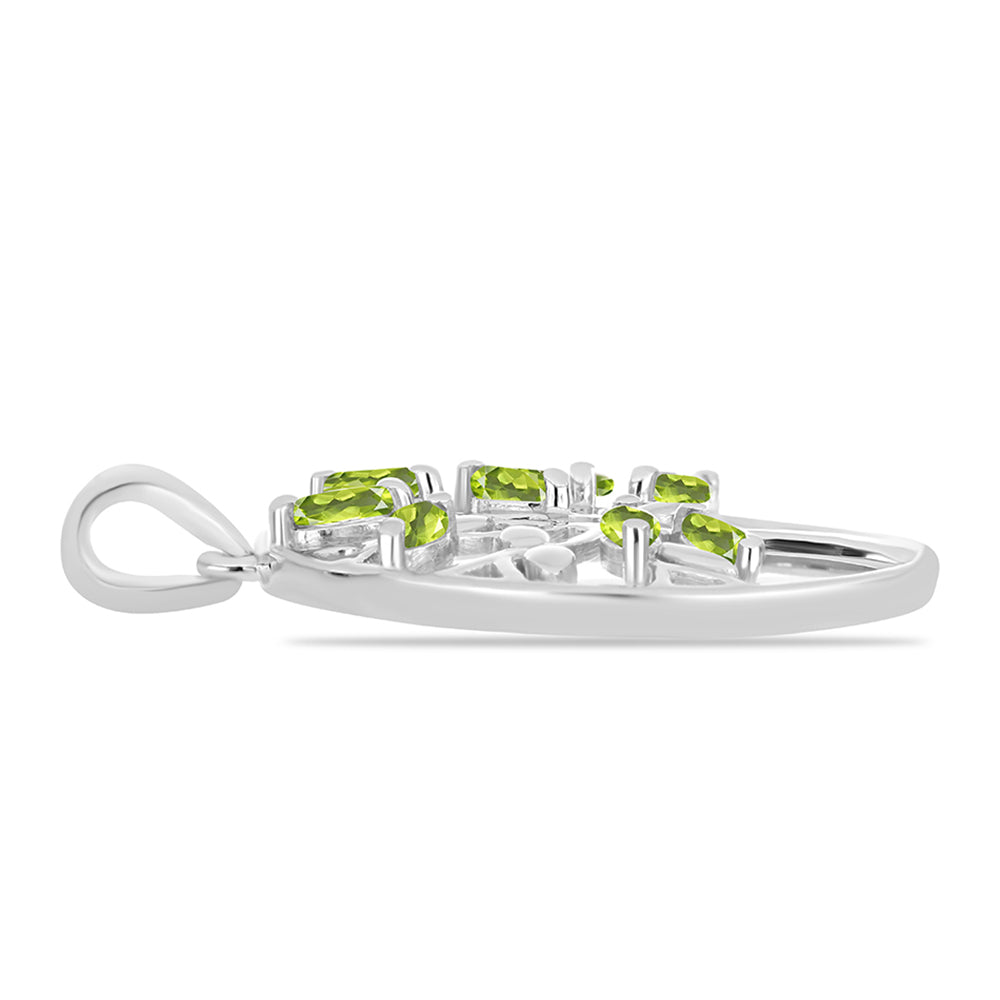 Colgante de Plata con Peridoto de Changbai 2 