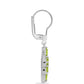 Pendientes de Plata con Peridoto de Changbai