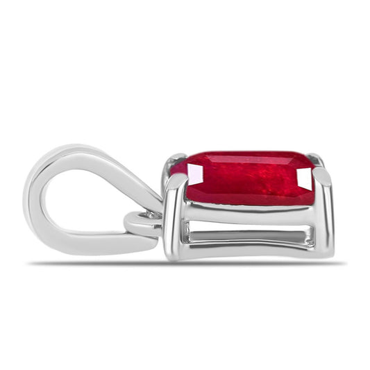 Colgante de Plata con Rubí de Madagascar