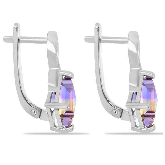 Pendientes de Plata con Amatrino de Anahi