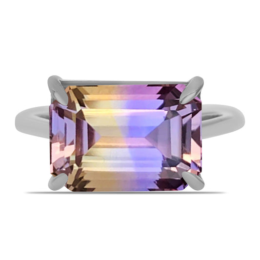 Anillo de Plata con Amatrino de Anahi