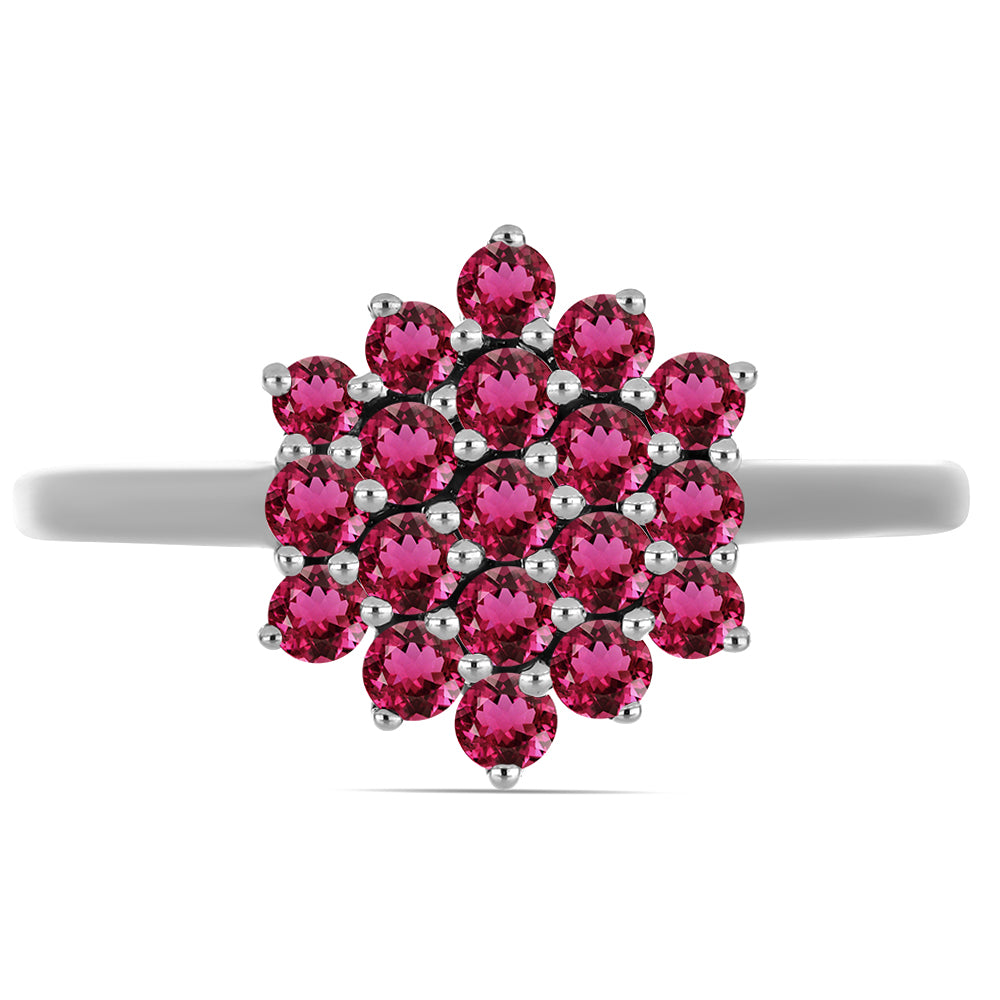 Anillo de Plata con Rubelita de Cruzeiro 1 